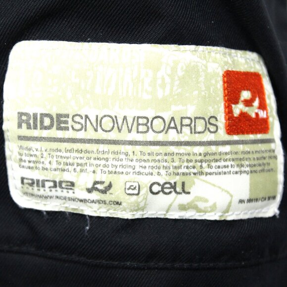 RIDE Snowboards Cell 10 Series Mens SZ XXL Waterproof Breathable Ski Pants Black - Picture 5 of 11